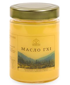 Гхі Топлене масло з органічного вершкового масла Чистий Смак 300 мл