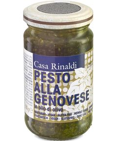 Casa Rinaldi Соус Песто Дженовезе в оливковій олії 180 г