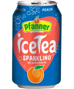 Pfanner Холодний чай Персик упаковка 24шт*330 мл
