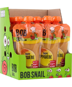 Bob Snail Пюре фруктове Груша упаковка 10шт*250 г