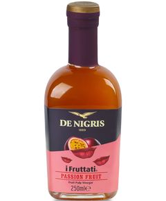 De Nigris Соус-дресінг з винним оцтом та фруктовим пюре Маракуйї 250 мл