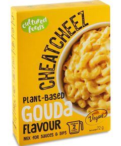 Cultured Foods Суміш рослинна для приготування сирного соусу Гауда веганська 72 г