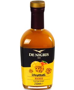 De Nigris Соус-дресінг з винним оцтом та фруктовим пюре Манго 250 мл