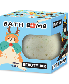 Beauty Jar Бомбочка для ванни Котик 115 г