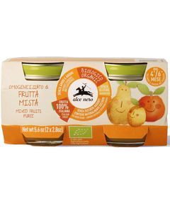 Alce Nero Пюре фруктове органічне упаковка 2шт. 160 г