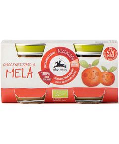 Alce Nero Пюре фруктове Яблуко органічне упаковка 2шт. 160 г