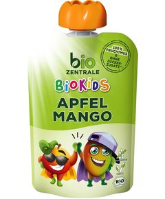 Bio Zentrale Пюре фруктове Яблуко-Манго органічне 90 г