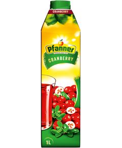 Pfanner Напій соковий Журавлина 20% 1 л