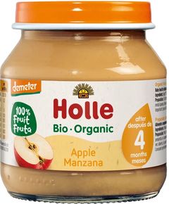 Holle Пюре фруктове від 4 місяців Яблуко 100% органічне 125 г