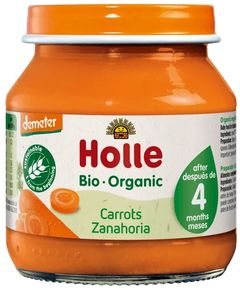 Holle Пюре овочеве від 4 місяців Морква органічне 125 г