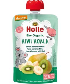 Holle Пюре фруктове від 8 місяців Груша-Банан-Ківі Kiwi Koala органічне 100 г