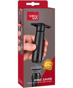 Vacu Vin Набір для зберігання вина Помпа Чорна + 2 Пробки-стоппери