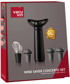 Vacu Vin Набір аксесуарів для зберігання вина Wine Saver Concerto Set 5 одиниць