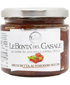 Le Bonta del Casale Соус-крем Брускетта з В'яленими Томатами 212 мл