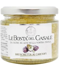 Le Bonta del Casale Соус-крем Брускетта з Артишоками 212 мл
