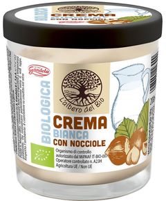 Gandola Паста з білого шоколаду з фундуком органічна 200 г