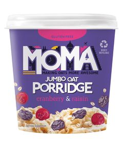 Moma Каша вівсяна Журавлина-Родзинки безглютенова 70 г
