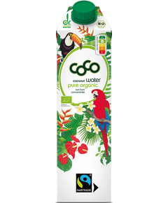 Вода кокосова із зелених кокосів 100% органічна Dr. Antonio 1 л
