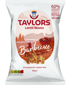 Taylors Чіпси з червоної сочевиці Барбекю 80 г