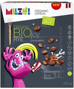 Milzu Сухий сніданок пластівці житні з какао органічний 200 г