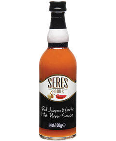 Seres Соус з гострого перцю Червоного Халапеньо з часником 100 мл