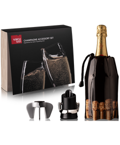 Vacu Vin Набір аксесуарів для ігристого вина Champagne Accessory Set 3 шт.