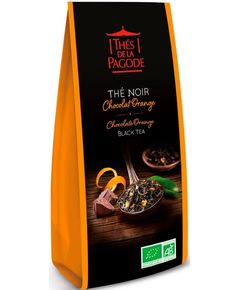 Thes De La Pagode Чай чорний Шоколад-Апельсин розсипний органічний 100 г