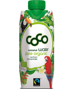 Dr. Antonio Martins Вода кокосова 100% з зелених кокосів органічна 330 мл