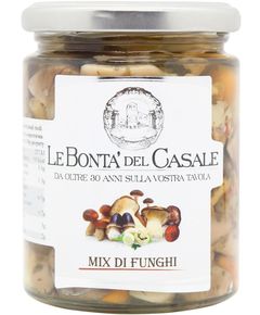Le Bonta del Casale Гриби мікс в олії 314 мл