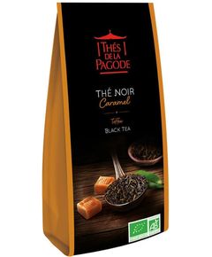 Thes De La Pagode Чай чорний Тоффі розсипний органічний 100 г