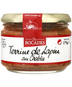 Les Bocades Террін з кролика з Шаблі 175 г