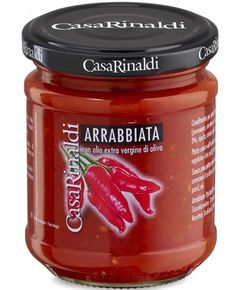 Casa Rinaldi Соус томатний Аррабьята з перцем чилі 190 г