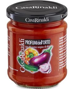 Casa Rinaldi Соус томатний з садовими овочами 190 г