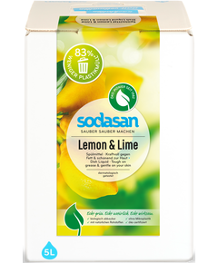 Sodasan Засіб для миття посуду Лимон-Лайм органічний Refill 5 л