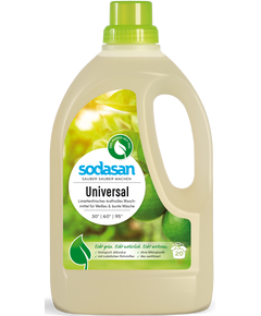 Sodasan Засіб для прання універсальний Лайм органічний 20 циклів 1,5 л