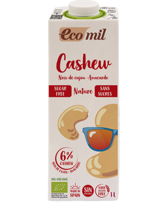 Ecomil Напій з кеш'ю без цукру безглютеновий органічний 1 л