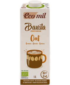 Ecomil Напій вівсяний Бариста без цукру органічний 1 л
