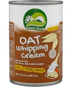 Nature's Charm Вершки вівсяні для взбивання 25% 400 мл