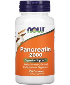 Now Foods Панкреатин 2000 100 капсул