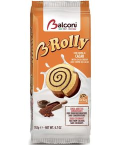 Balconi Роли бісквітні Какао Крем порційні 6шт. 192 г
