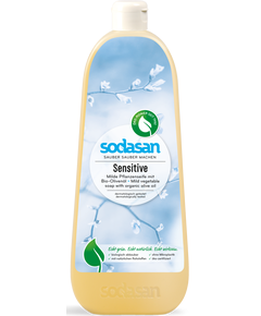 Sodasan Мило рідке Для чутливої шкіри органічне 1 л