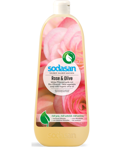 Sodasan Мило рідке Троянда-Оливкова Олія органічне 1 л