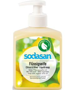 Sodasan Мило рідке Цитрус-Оливкова Олія органічне 300 мл