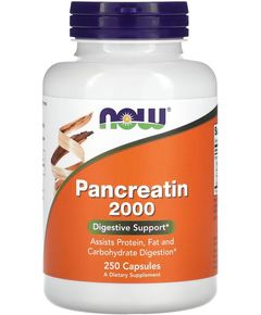 Now Foods Панкреатин 2000 250 капсул