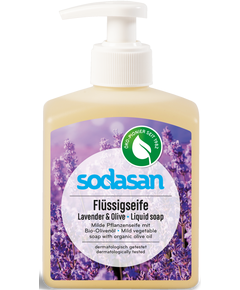 Sodasan Мило рідке Лаванда-Оливкова Олія органічне 300 мл