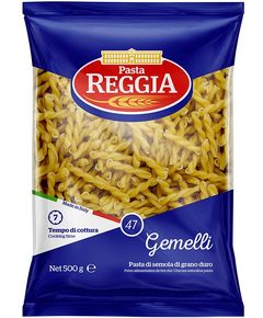 Reggia Паста Джемеллі Gemelli №47 500 г