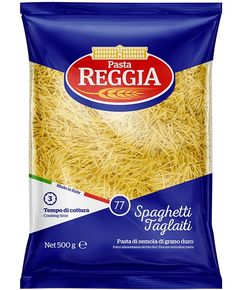 Reggia Паста Спагетті Тальятті Spaghetti Taglaiti №77 500 г