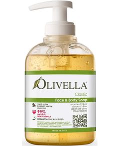 Olivella Мило рідке для лиця та тіла Оливкове Класичне 300 мл
