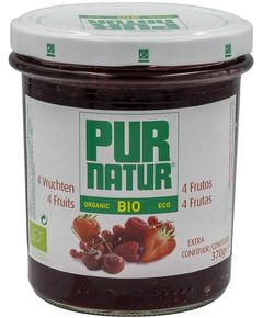 Pur Natur Джем 4 Фрукти органічний 370 г