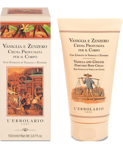 L'Erbolario Крем для тіла парфумований Ваніль та Імбир 150 мл